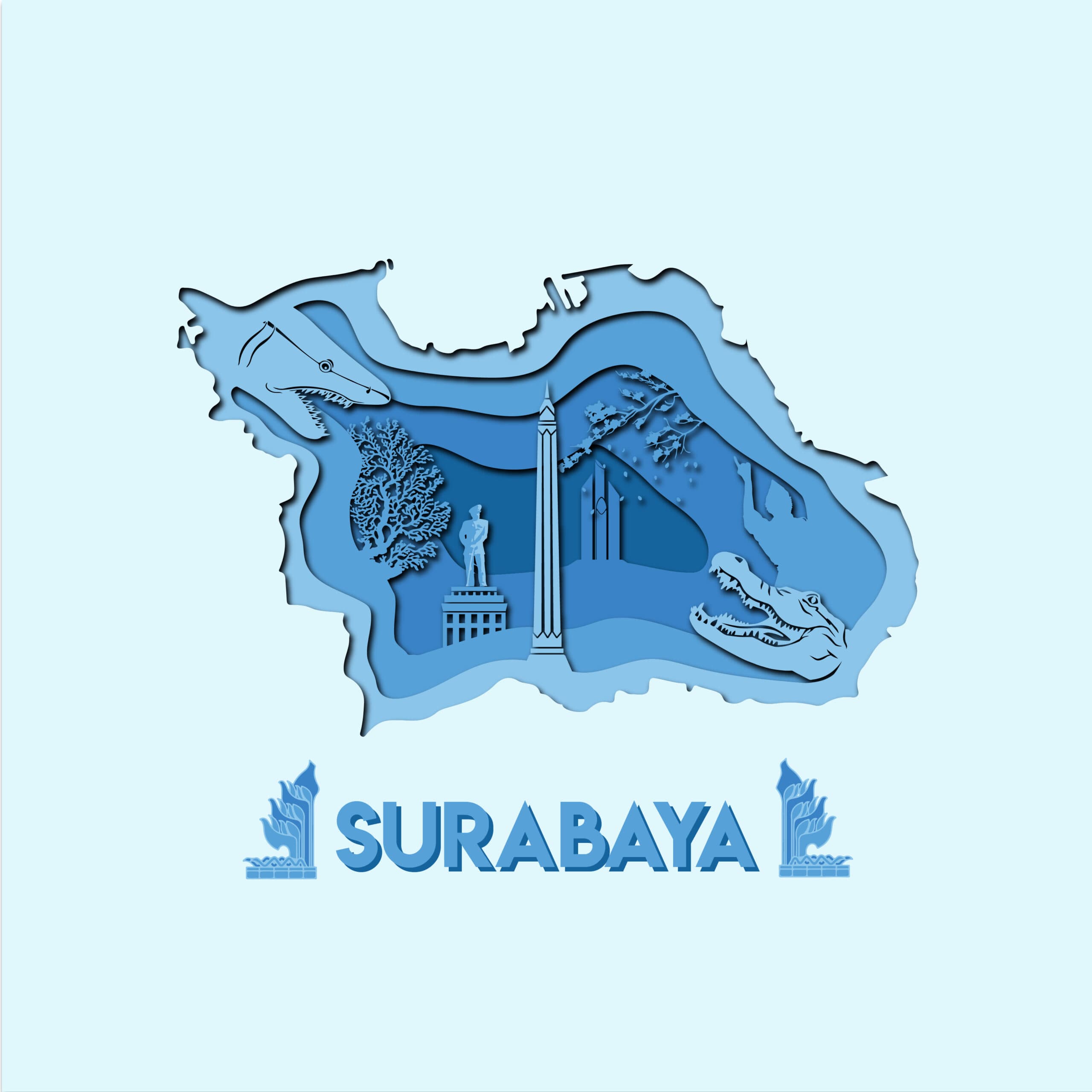 The best information on where Expatriate lives in Surabaya