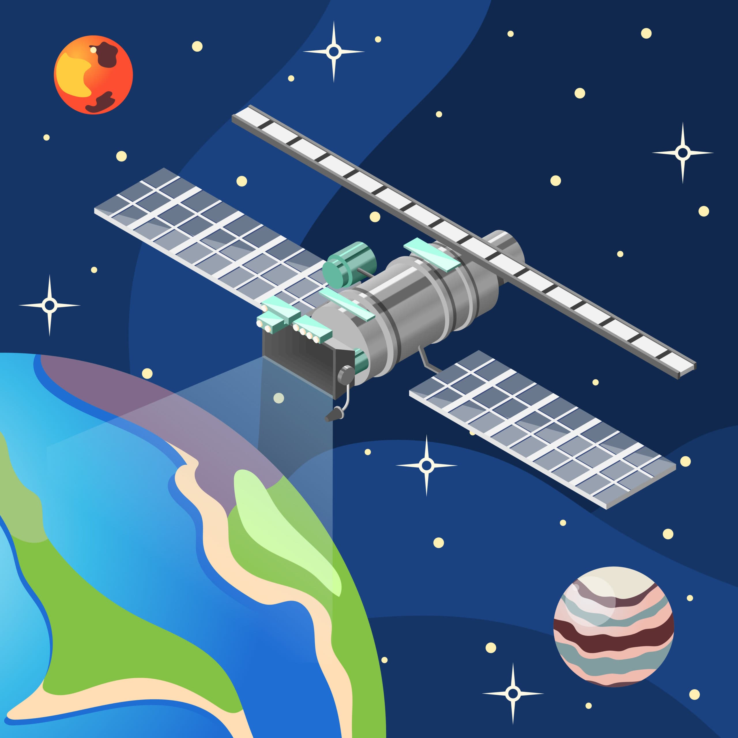 Peresmian transceiver station dari Satelit Satria1