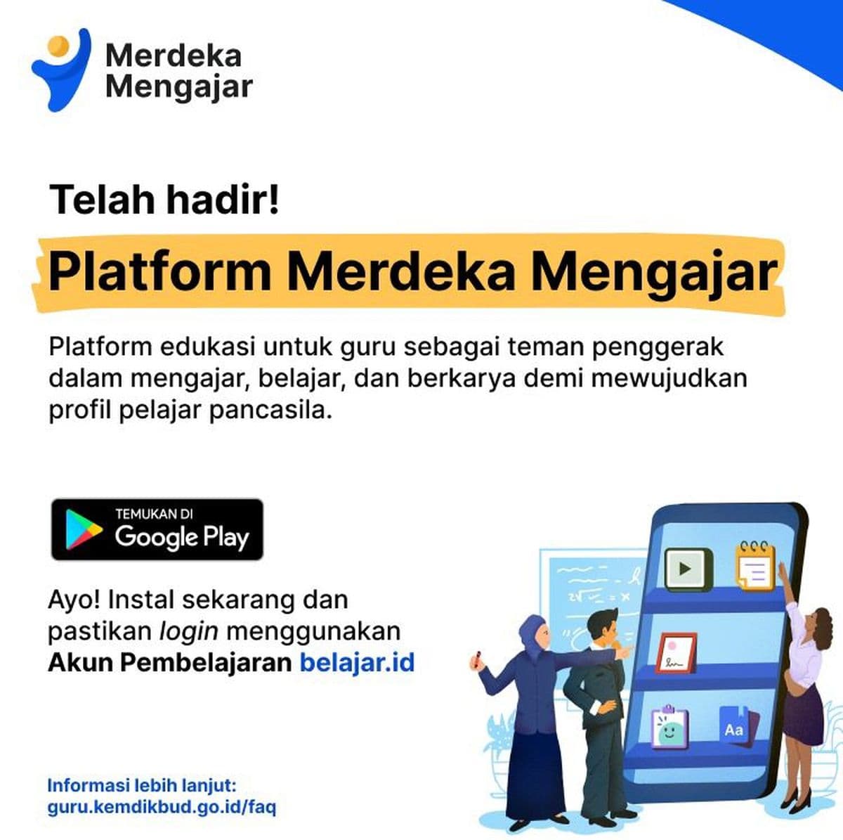 Platform Merdeka Mengajar(PMM): Apakah perlu di terapkan?