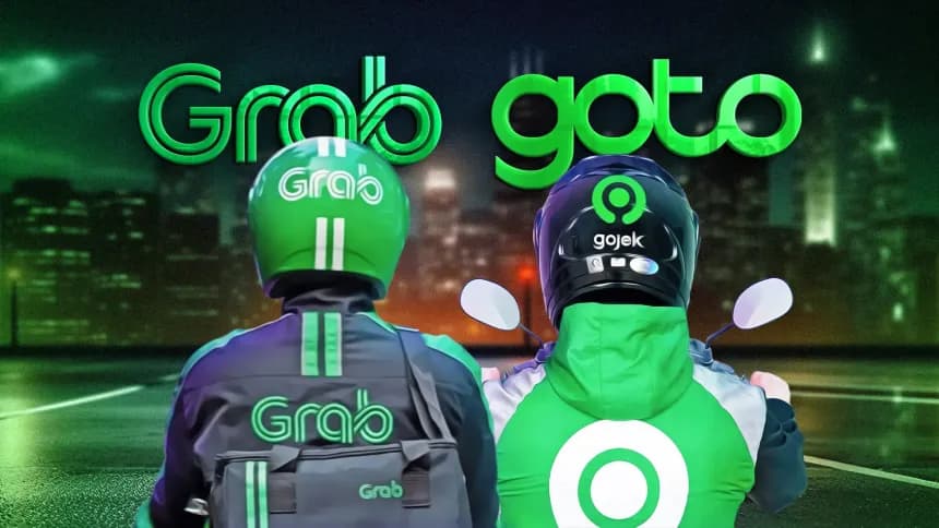 Muncul laporan bahwa Grab dan GoTo akan mengenai merger.
