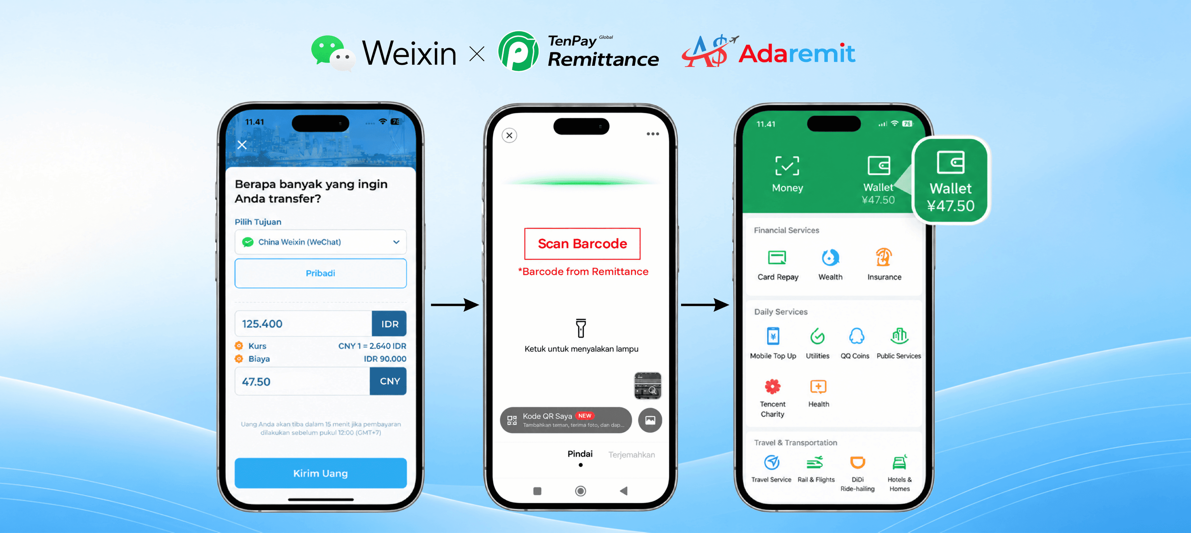 Cara Registrasi, Verifikasi, dan Menerima Dana Weixin Pay 