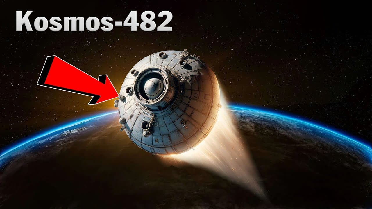 Alasan Wahana Antariksa Kosmos 482, jatuh ke bumi.